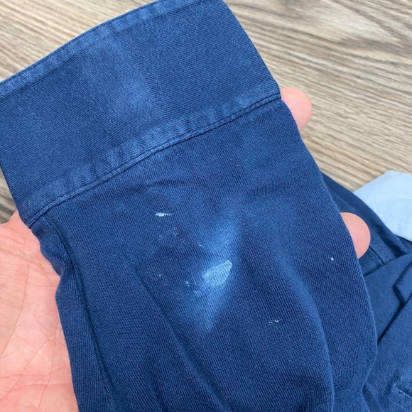 Vineyard Vines Navy Blue Knit Polo Shirt S - Picture 4 of 5